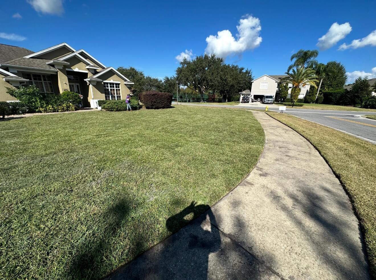 After CitraZoysia luxury sod installation in Oviedo FL