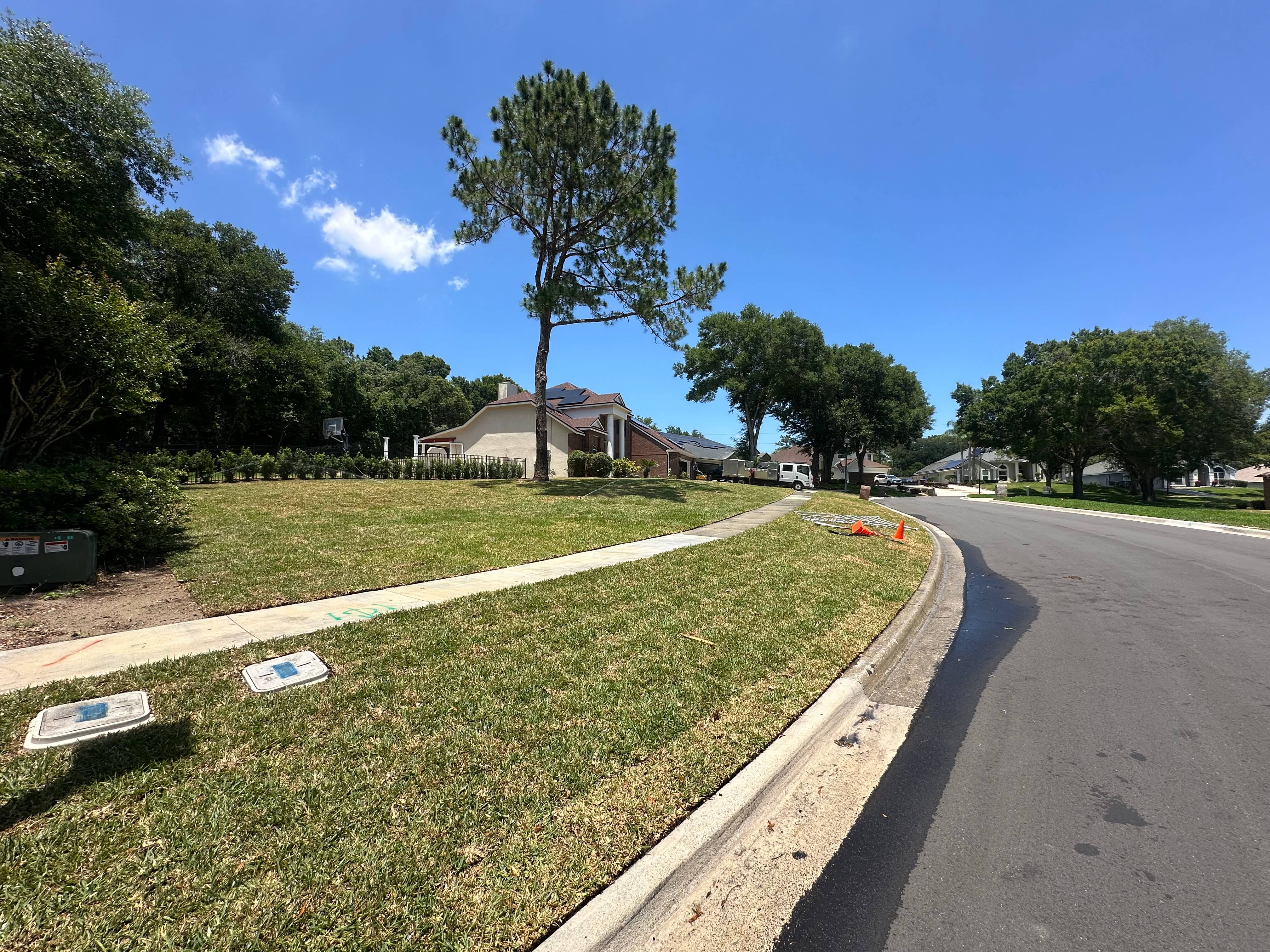 Sod installation project 1 Orlando FL