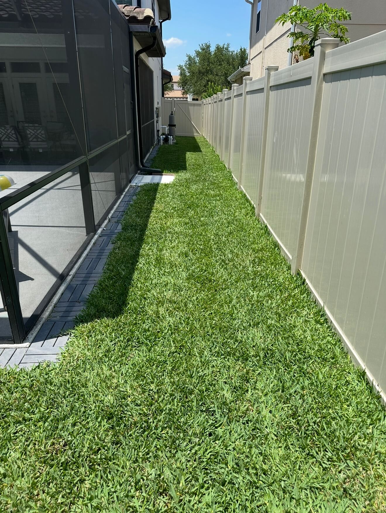 After St Augustine Classic sod installation in Maitland FL commercial property